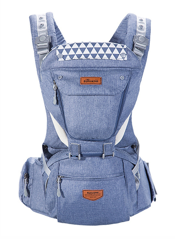 

Sunveno Kangaroo Style Ergonomic Baby Carrier, Blue