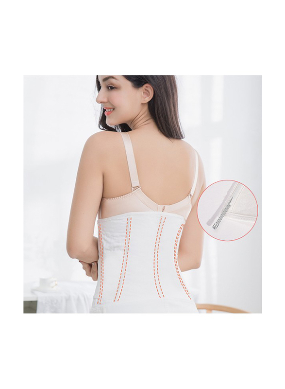 Sunveno Breathable Postpartum Abdominal Belt, White, Medium