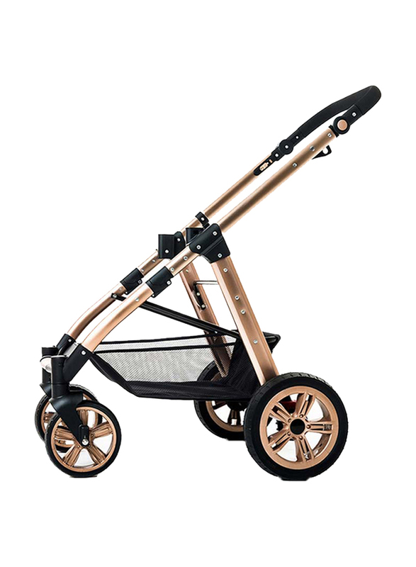 Teknum 3-in-1 Pram Stroller, Khaki