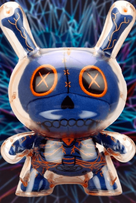 

Kidrobot Gashadokuro Dunny Midnight Edition, Ages 15+