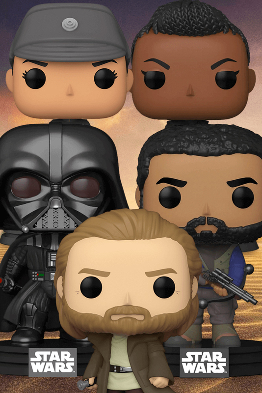 

Funko Pop! Star Wars Obi-Wan Kenobi Figures Exclusive, 5 Pieces, Ages 15+