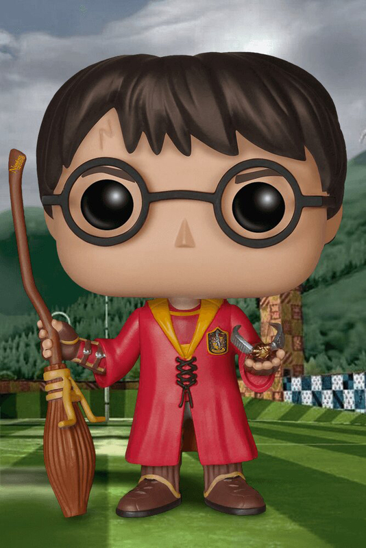 

Funko Pop! Harry Potter Quidditch Harry Bobblehead Figures, Ages 15+