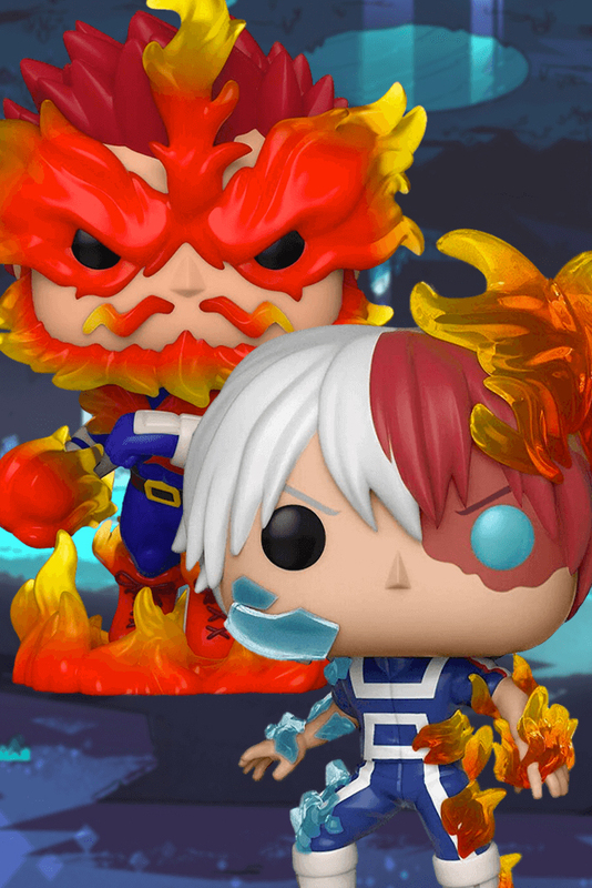 

Funko Pop! Animation: My Hero Academia Shoto Todoroki & Endeavor (Exclusive), 2 Pieces, Ages 15+