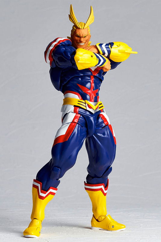 

Kaiyodo Amazing Yamaguchi Revoltech No.19 My Hero Academia All Might (Reissue), Ages 15+