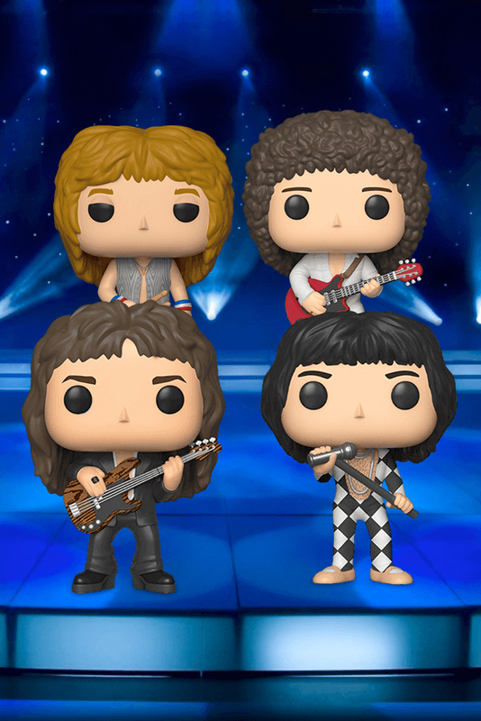 

Funko Pop Exclusive Rocks 4 Queen Figure, Ages 15+