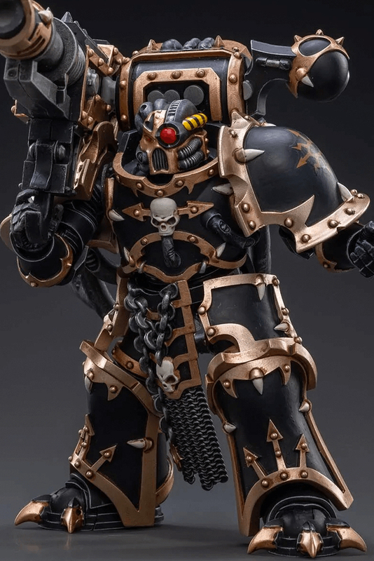 

Joytoy Warhammer 40k Black Legion Havocs Marine 02 1/18 Scale Action Figure, Ages 15+