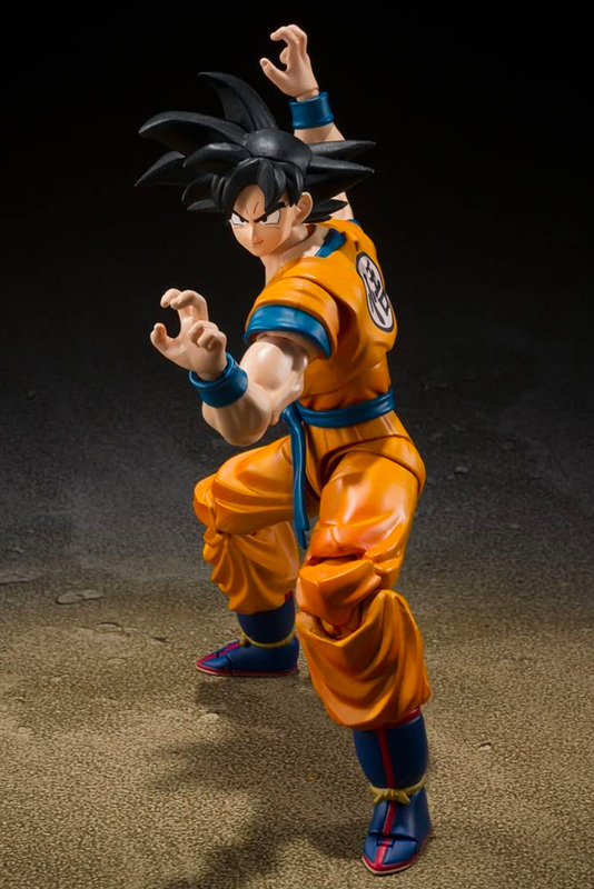 

Bandai Tamashii S.H.Figuarts Dragon Ball Super Hero Son Goku Action Figure, Ages 15+
