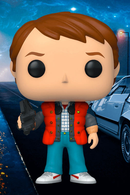 

Funko Pop! Movies Back to the Future Marty in Puffy Vest, Ages 15+