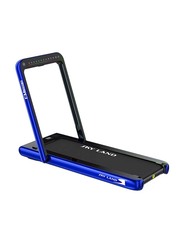 Sky Land 2-in-1 Walking Pad & Running Pad Treadmill Machine with Remote Control and Bluetooth Speaker, Motor 2.25 HP- 4 HP Peak, EM-1282-B, Black/Blue