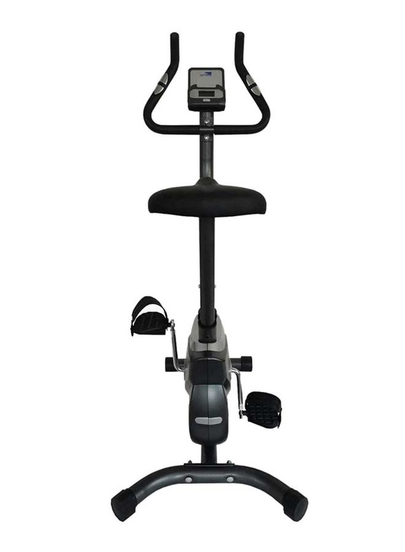 Sky Land Fitness Indoor Cycling Magnetic Exercise Bike with Digital Monitor & Resistance Controller, EM-1555, Black