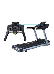 Sky Land 8 Hp Peak Ac Motor Commercial Treadmill with Auto Incline15%, EM-1250, Black/Grey