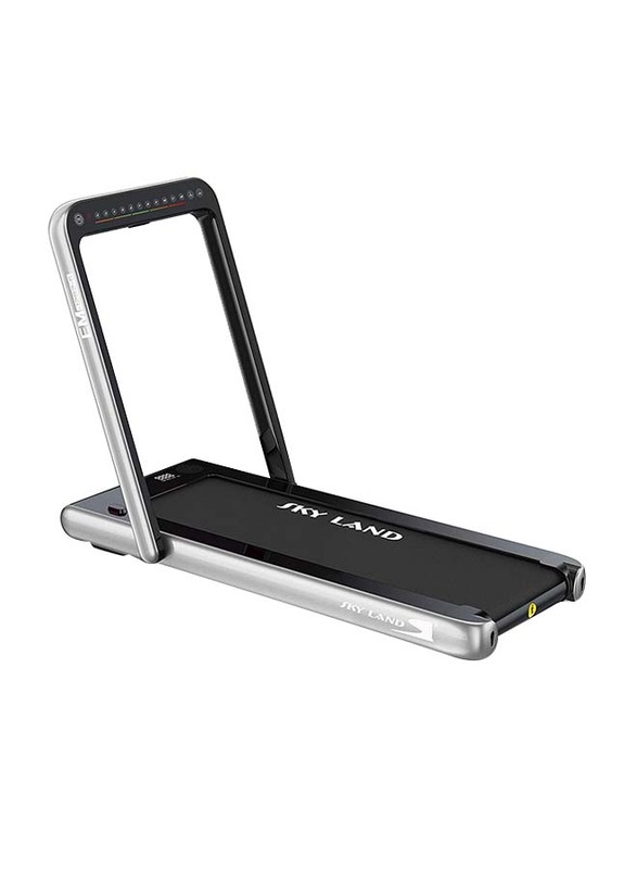 Sky Land 2-in-1 Walking Pad & Running Pad Treadmill Machine with Remote Control and Bluetooth Speaker, Motor 2.25 HP- 4 HP Peak, EM-1282-G, Black/Grey