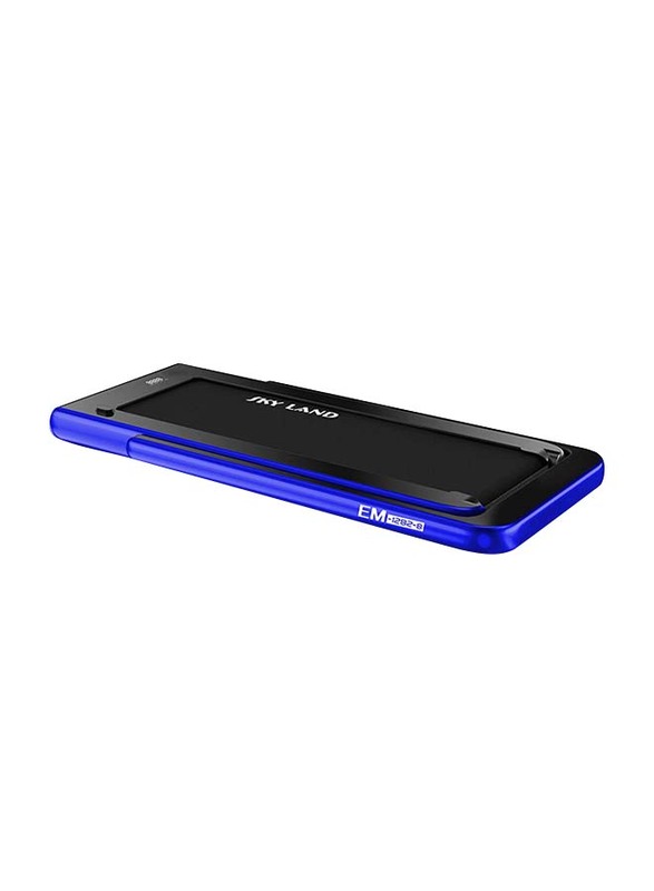Sky Land 2-in-1 Walking Pad & Running Pad Treadmill Machine with Remote Control and Bluetooth Speaker, Motor 2.25 HP- 4 HP Peak, EM-1282-B, Black/Blue