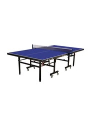 Sky Land Single Folding Ping Pong Movable TT Table, EM-8002, Blue