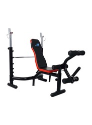 Sky Land Bench Press Weight Bench, EM-1831, Black/Red