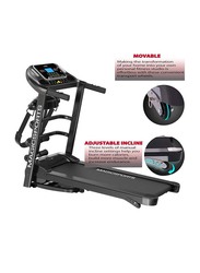 Sky Land Magic Treadmill with Massager Powerful Motor 4HP Peak, EM-1279, Black