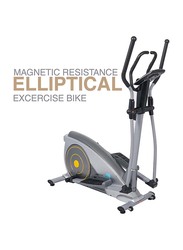 Sky Land Magnetic Cross Trainer Cycle Elliptical Machine for Home, EM-1541, Silver/Black