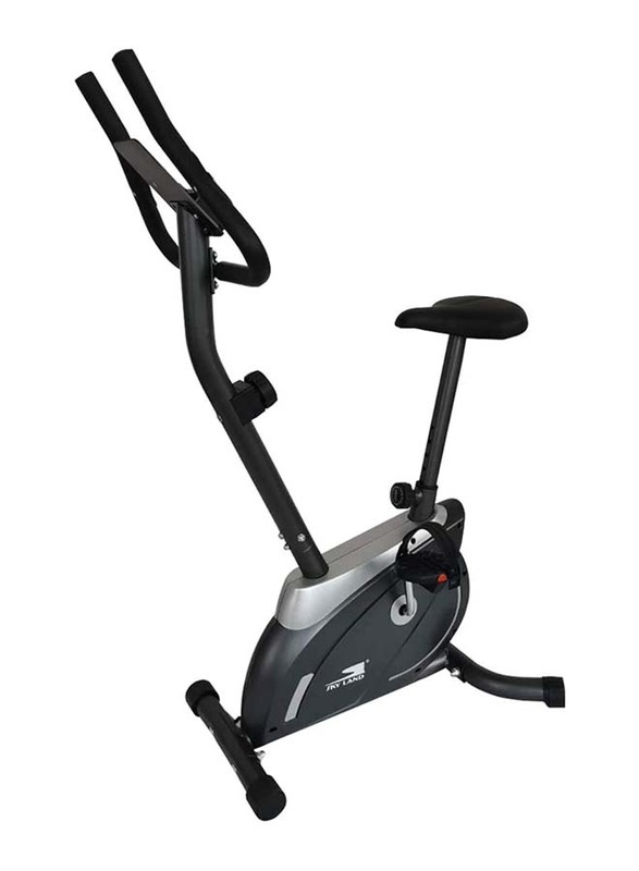 Sky Land Fitness Indoor Cycling Magnetic Exercise Bike with Digital Monitor & Resistance Controller, EM-1555, Black