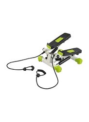 Sky Land Mini Stepper with Rope, Black