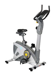 Sky Land Fitness Magnetic Exercise Bike for Home, EM-1542, Silver/Black