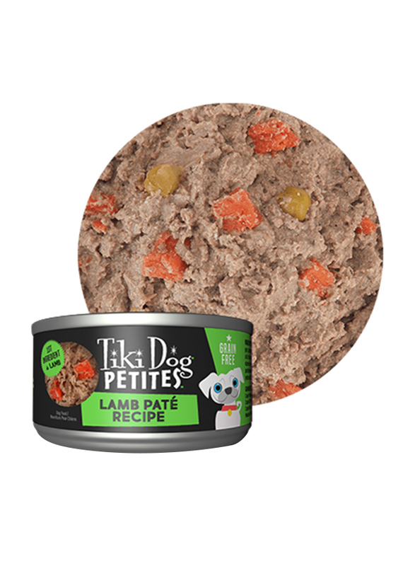 

Tiki Dog Aloha Petites Lamb Pate Dog Wet Food Can, 85g