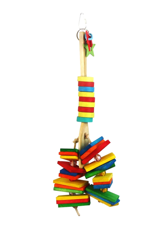 

Pado Natural & Clean Hanging Bird Toy, Large, Multicolour