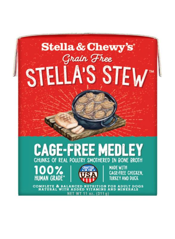 

Stella & Chewy's Stella's Stew - Cage Free - Medley Recipe Dog Wet Food, 311g