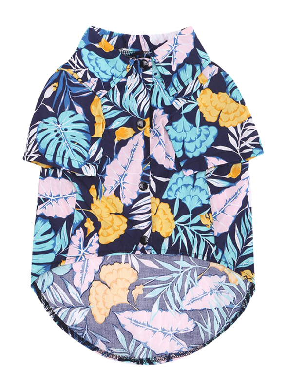 

Pets Club Soft & Comfortable Dog Summer Shirt, Medium, Blue