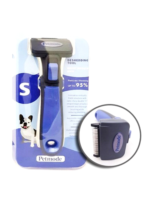 

Petmode Deshedding Tools, Medium, Blue
