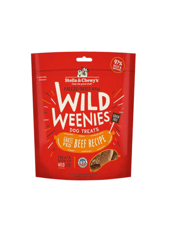 

Stella & Chewy's Wild Weenies Grass Fed Beef Treat Dog Dry Food, 93g