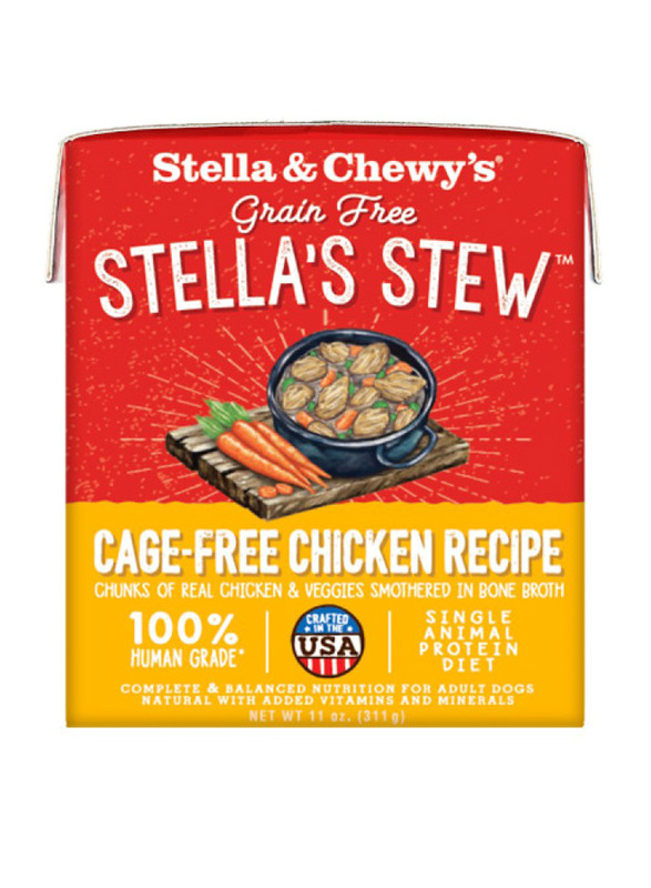 

Stella & Chewy's Stella's Stew - Cage Free - Chicken Recipe Dog Wet Food, 311g