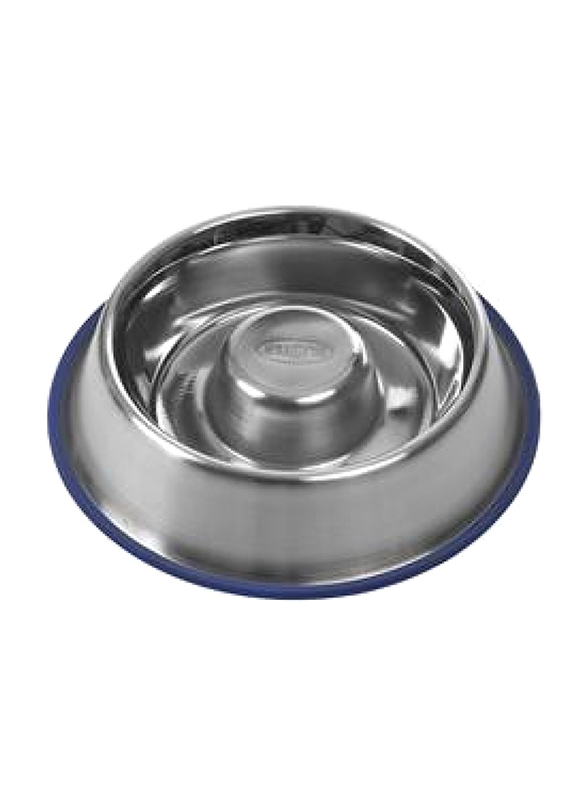 

Kruuse Buster Stainless Steel Slow Feeder, Medium, Grey