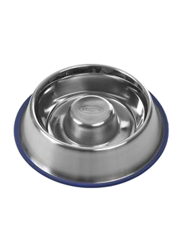 

Kruuse Buster Stainless Steel Slow Feeder, Large, Grey