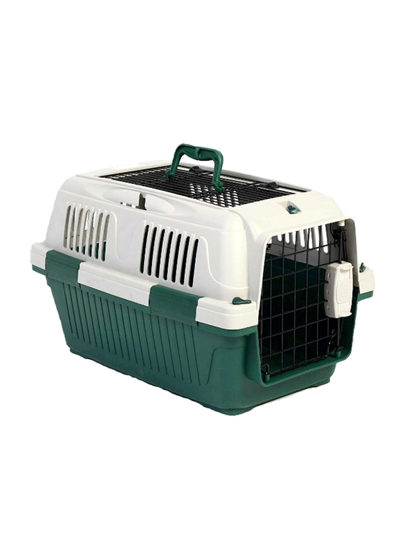 

Nutrapet Pet Open Grill Top Dark Carrier, Medium, Grey