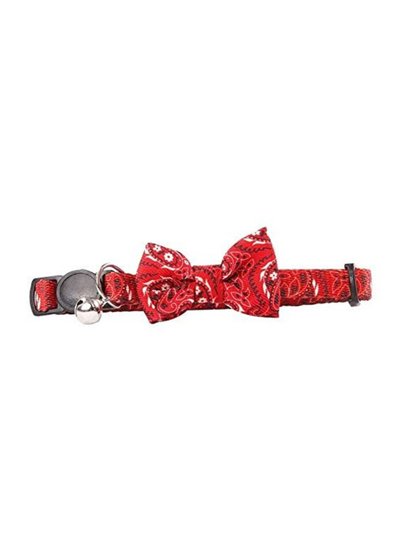 

Pawise Cat Collar, Small, Dark Red