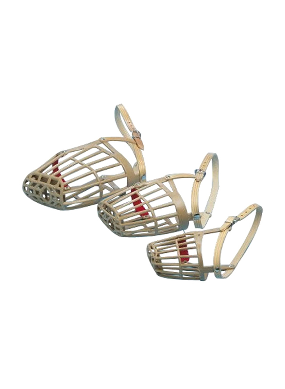 

Kruuse Buster No 10 Plastic Dog Muzzle, Double Extra Large, Brown