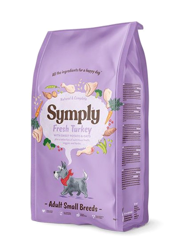 

Symply Fresh Turkey Small Breed Adult Dog Dry Food, 2 Kg