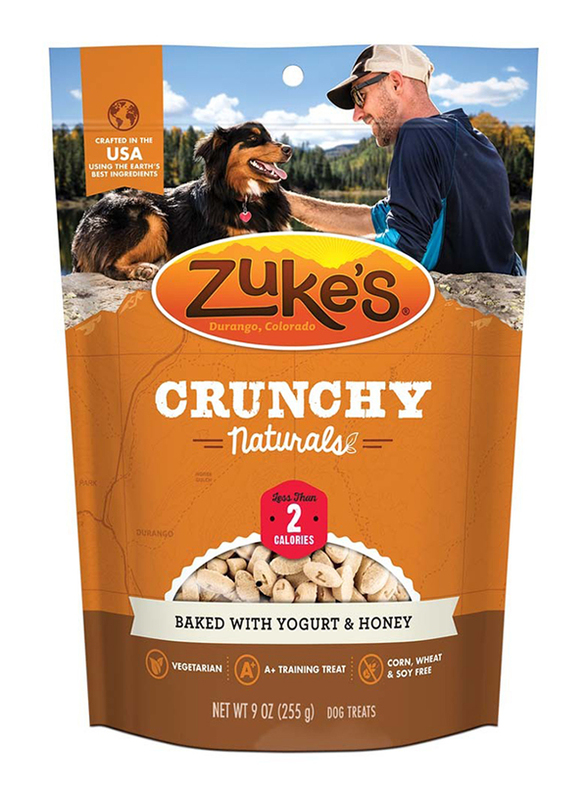 

Zuke's Crunchy Naturals Baked Yogurt & Honey Dog Dry Food, 255g