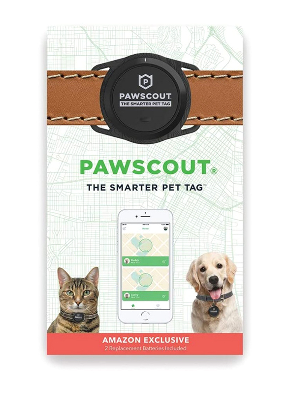 

Pawscout Smarter Dog Tag, Black