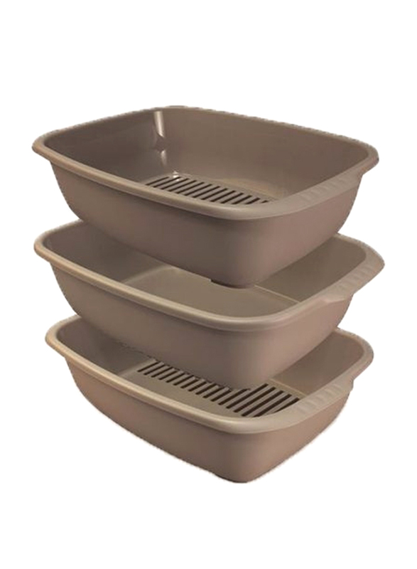 

MPS Miso Cat Litter Tray, Medium, Mocha