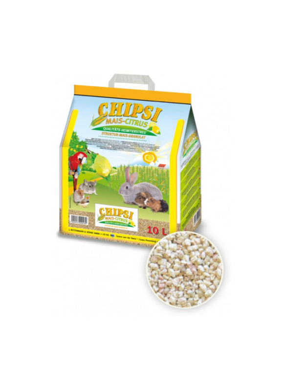 

Jrs Chipsi Corn Citrus Bedding, 4.6 Kg, White