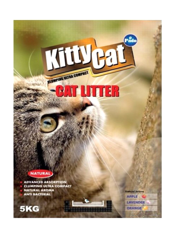 

Pado Kitty Cat Non Powder Round Cat Litter, 20Kg, Multicolour