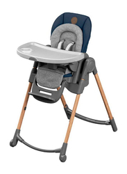 Maxi-Cosi Minla Baby Feeding High Chair with Tray and Cushion, Blue