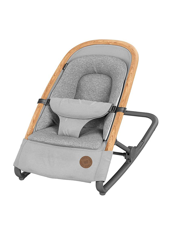 Maxi-Cosi Foldable to Flat and Compact Baby Bouncer Swing, Grey