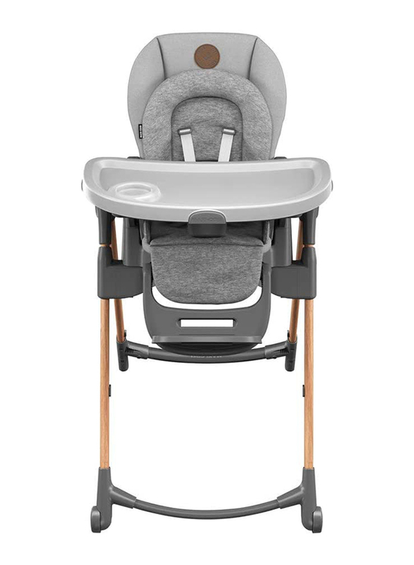Maxi-Cosi Minla Baby Feeding High Chair with Tray and Cushion, Grey