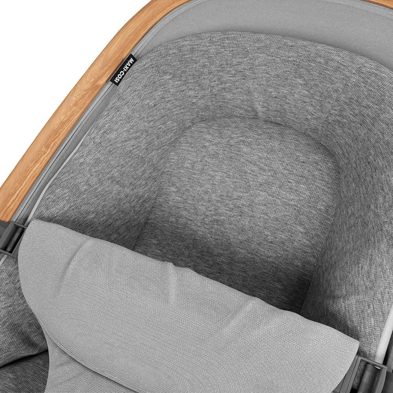 Maxi-Cosi Foldable to Flat and Compact Baby Bouncer Swing, Grey