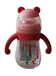 Bebecom Animal Shape Wide Neck Glass Bottle, 180ml, Brown