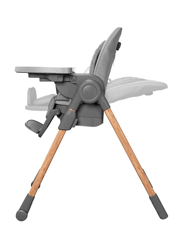 Maxi-Cosi Minla Baby Feeding High Chair with Tray and Cushion, Grey