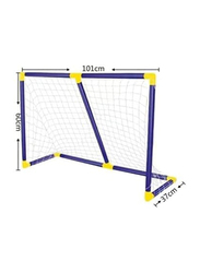 Ultimax Football Goal Post Net Set for Kids Children, Multicolour
