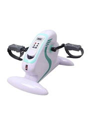 Ultimax Portable Fitness Exercise Bike for Knee & Leg Exercise for Seniors, White